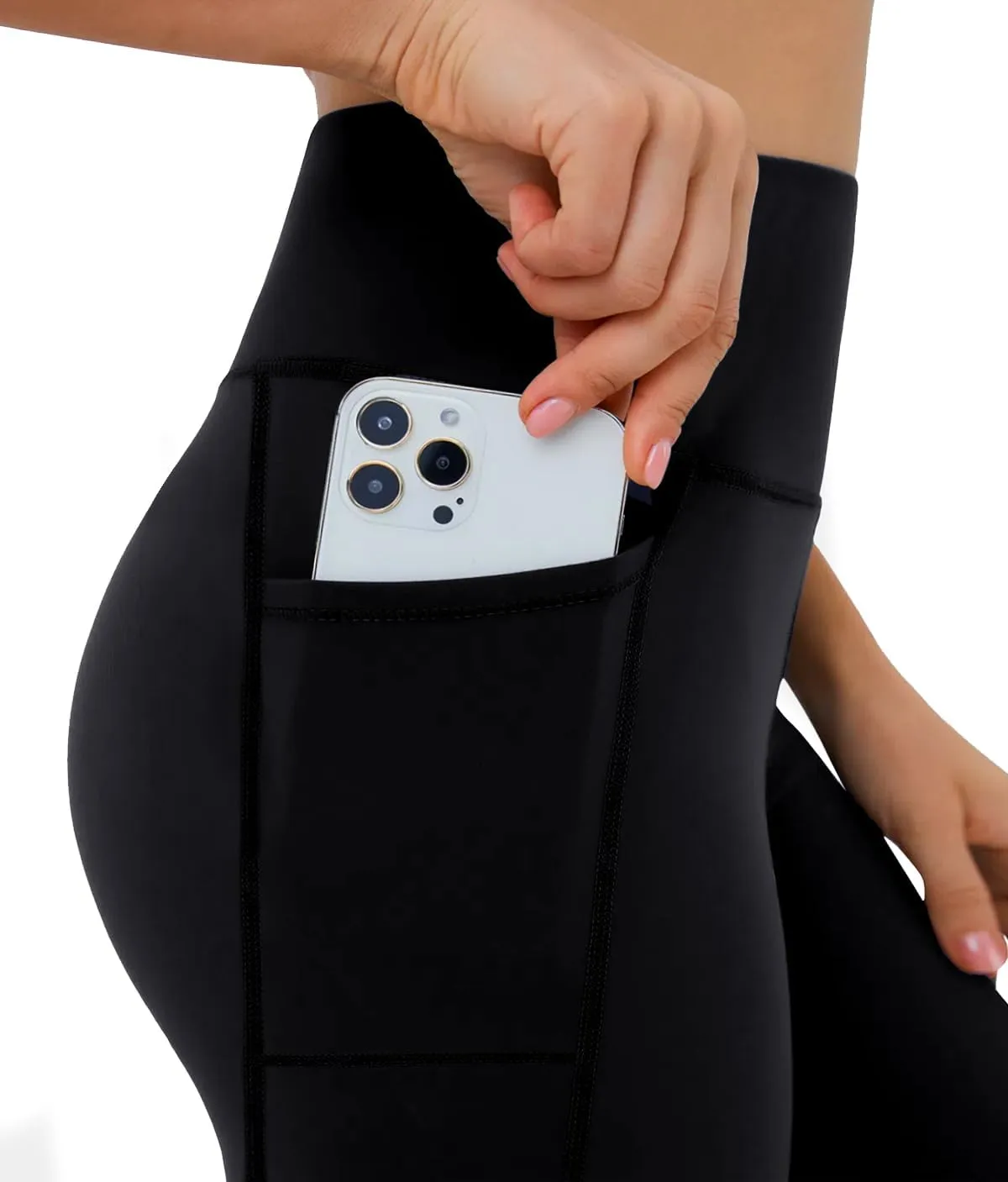 3 Pack Leggings for Women-No See-Through High Waisted Tummy Control Yoga Pants Workout Running Legging