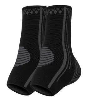 Ankle Braces for Men & Women, 2 pcs Ankle Compression Sleeve Plantar Fasciitis Brace Plantar Fasciitis Relief, Arch Support Socks Ankle Sleeve Ankle Brace for Sprained Ankle (Small, Black)