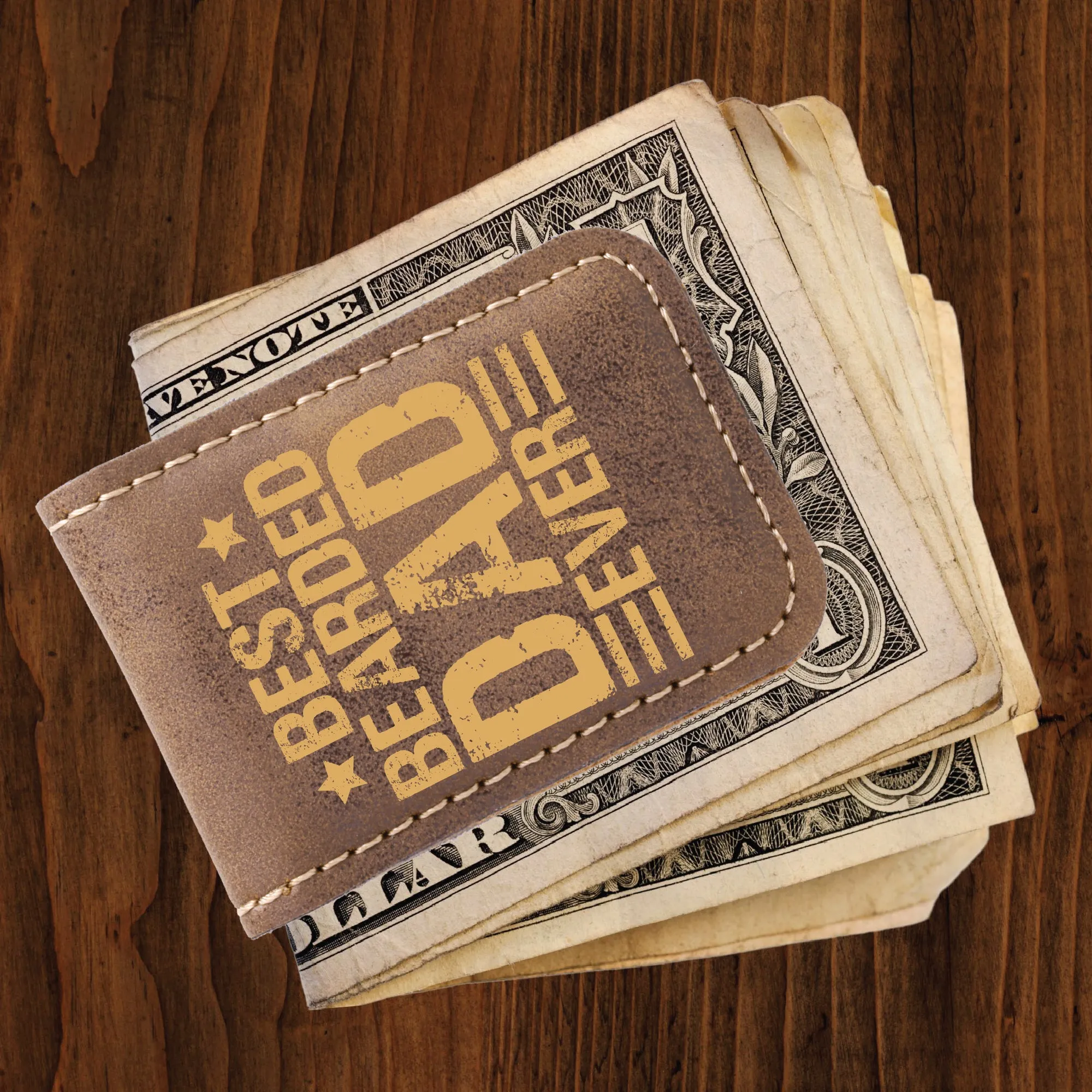 Best Bearded Dad Money Clip