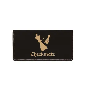 Checkmate Chess Checkbook Cover