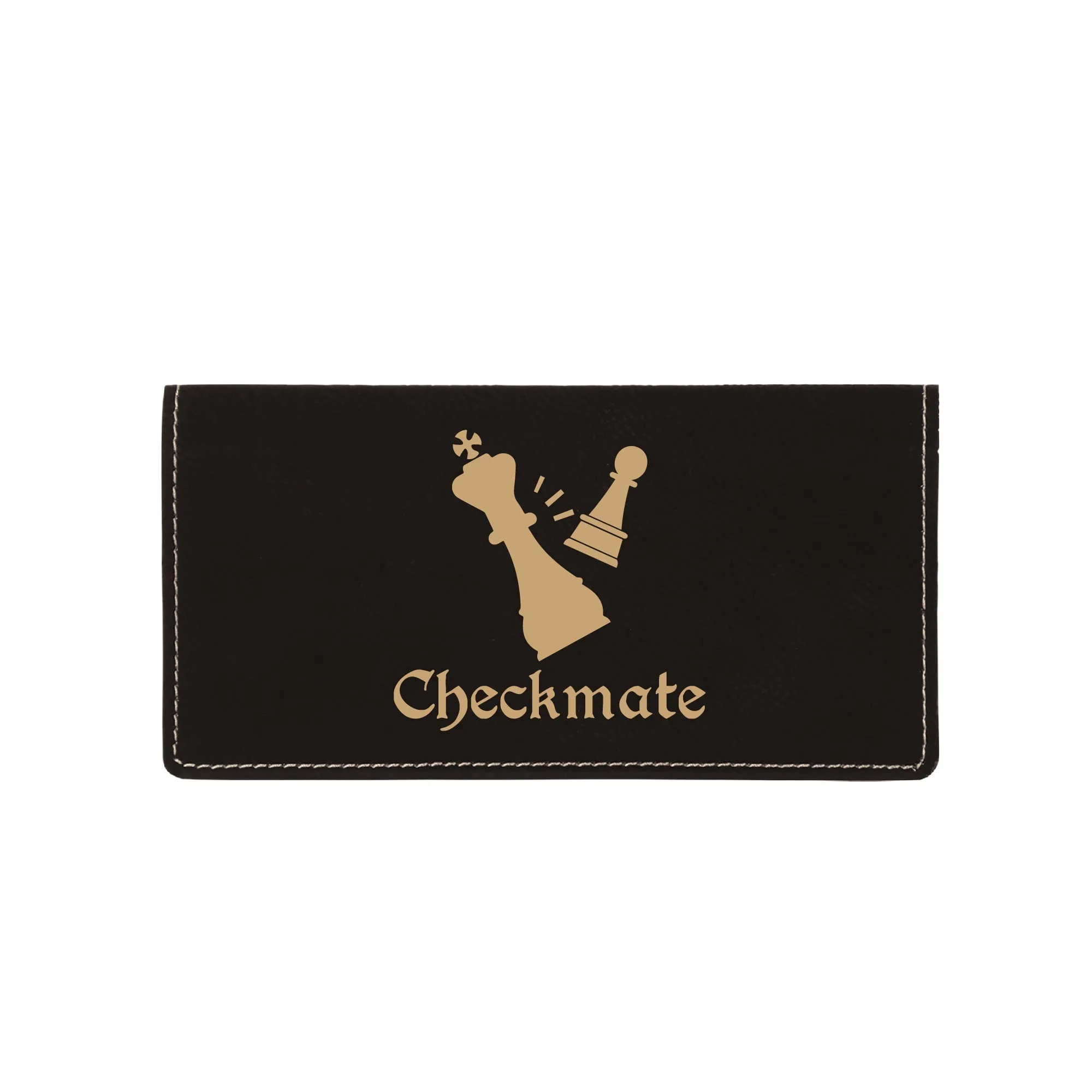 Checkmate Chess Checkbook Cover