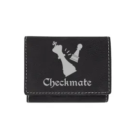 Checkmate Chess Trifold Wallet