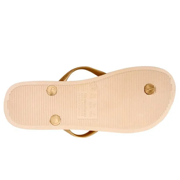 Ipanema Womens Ana Tan Beige Gold