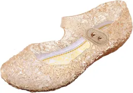 Kawai Peach Girls' Cute Sparkle Sandals Fancy Dress Up Jelly Party Dancing Cosplay Shoes