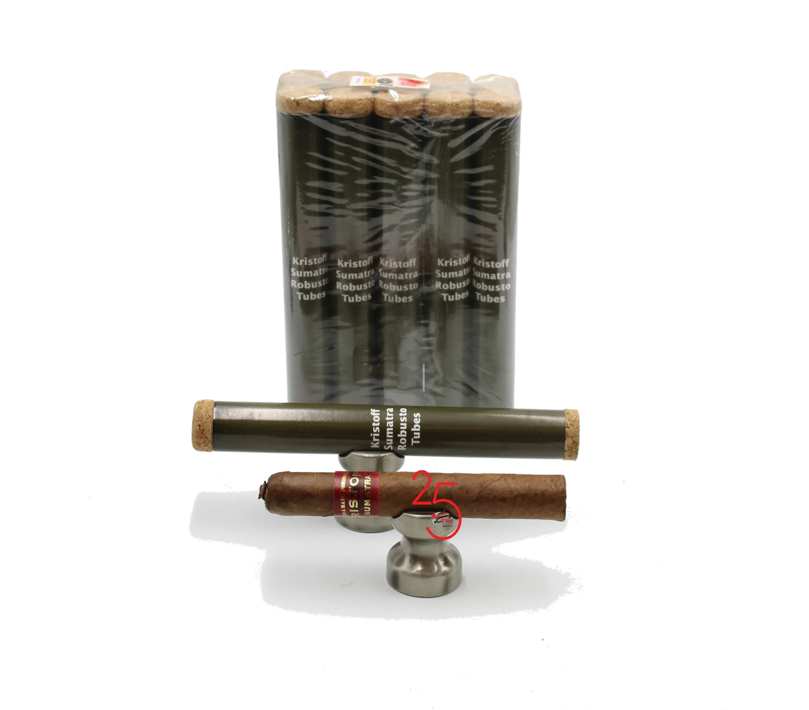 Kristoff Sumatra Robusto Tube Cigars - Buy 4, Get 1 Extra Kristoff Cigar for Only $0.01 Promotion