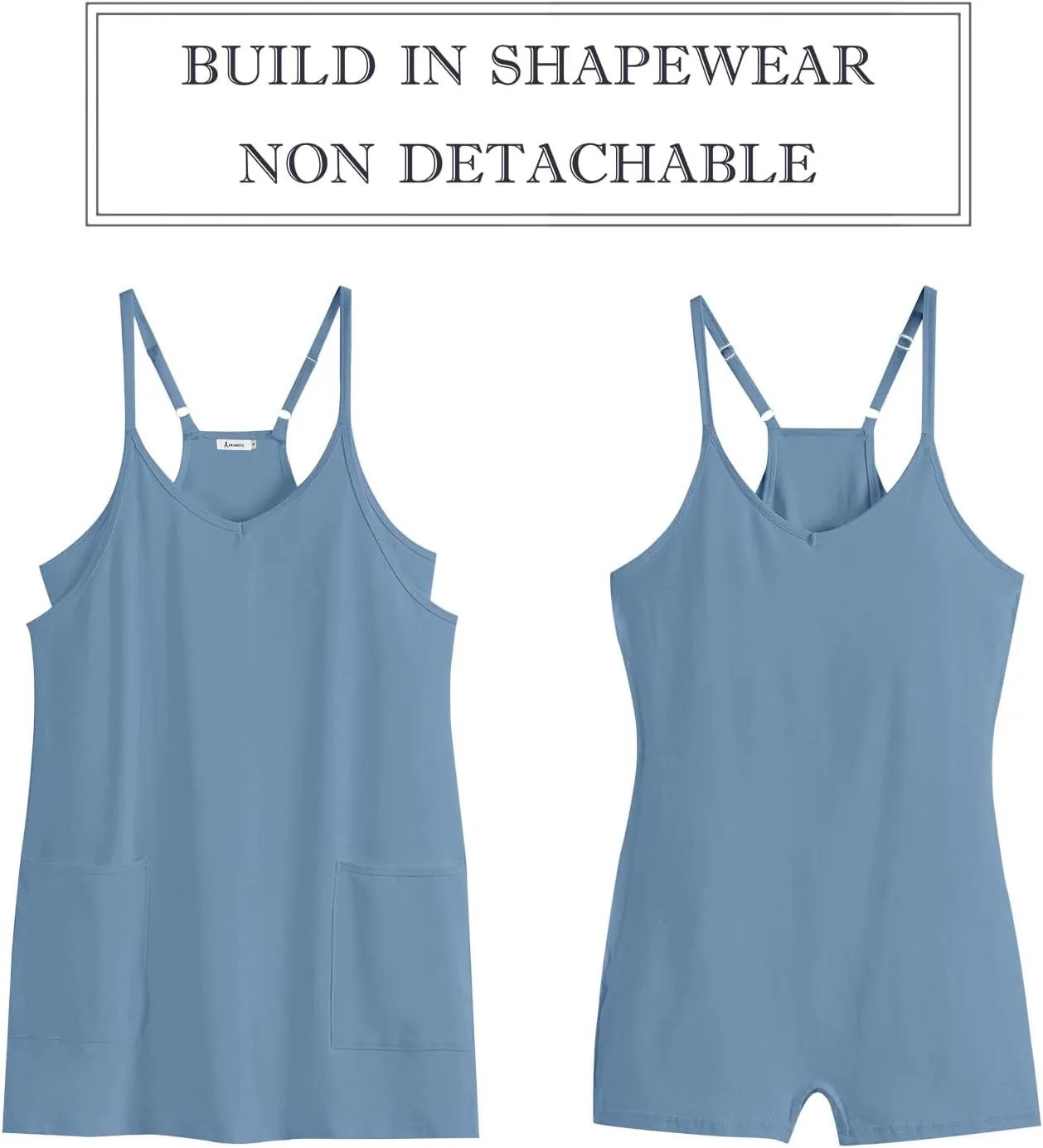 Prinbara Women Athletic Tennis Dress Summer Workout Sports Mini Romper Dress Built in Shapewear Shorts Sundress 2025 Outfits