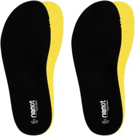 riemot 2 Pairs Memory Foam Insoles for Crocs Clogs Garden Shoes,Wide Thin Replacement Shoe Inserts for Nurse Shoes,Chef Shoes,Sole Inserts for Women/Men Black 8