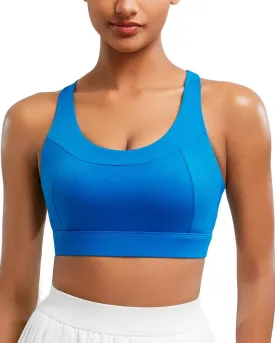 RUNNING GIRL Sports Bras for Women High Support,Racerback Molded Cup High Impact Sports Bra Workout Yoga Bra