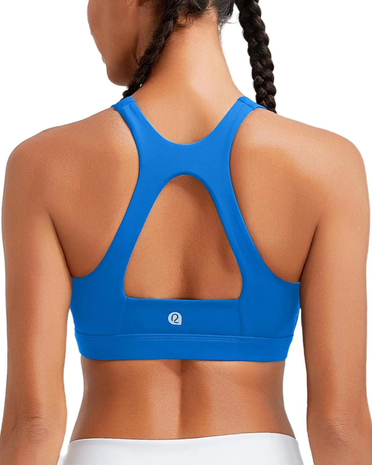 RUNNING GIRL Sports Bras for Women High Support,Racerback Molded Cup High Impact Sports Bra Workout Yoga Bra