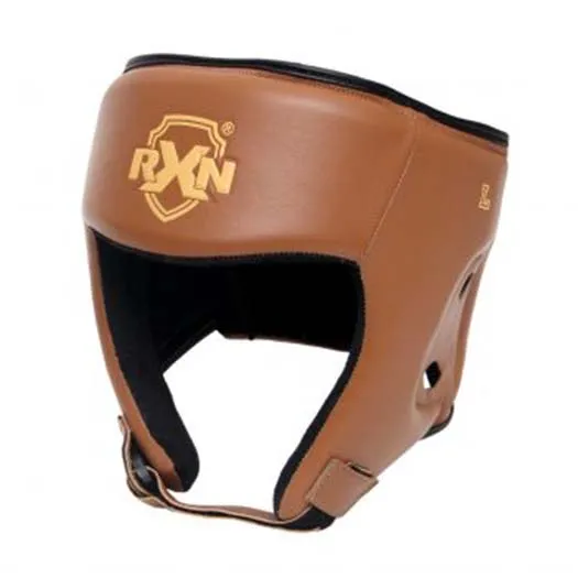 RXN Pro Training Boxing Headgears (Brown)
