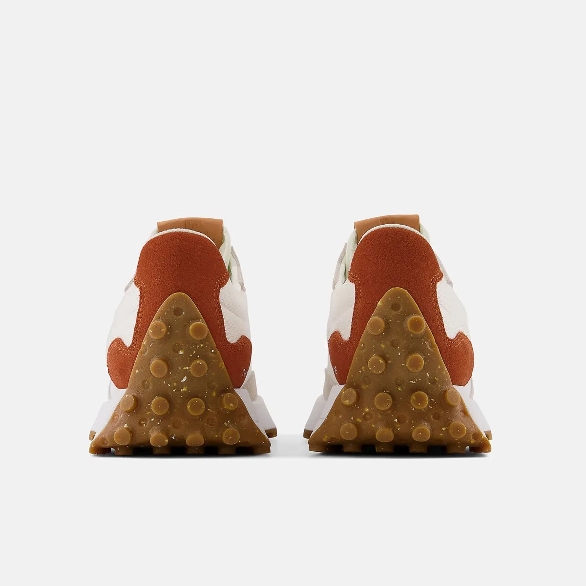 Scarpe Donna NEW BALANCE Sneakers 327 in Suede e Nylon colore Sea Salt e Rust Oxide