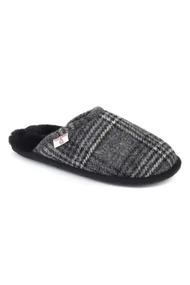 William Harris Tweed Mule Slippers